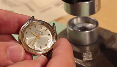 crystal fitting watch repair